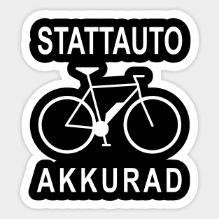 Stattauto Battery Bike Bicycle E-bike Sticker